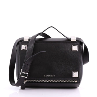 Givenchy Pandora Box Handbag Studded Leather Medium Black 3711719