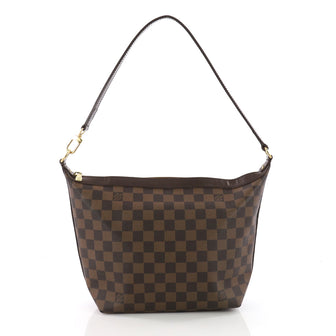Louis Vuitton Illovo Handbag Damier MM Brown 3711837