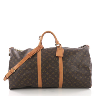 Louis Vuitton Keepall Bandouliere Bag Monogram Canvas 60 371188
