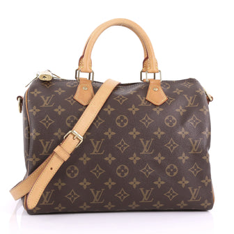 Louis Vuitton Speedy Bandouliere Bag Monogram Canvas 30 371234