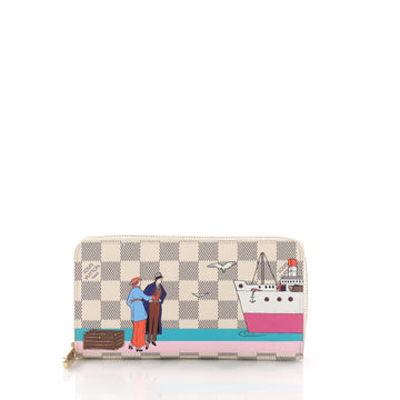 Louis Vuitton Zippy Wallet Limited Edition Damier Neutral 371591