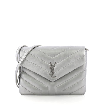 Saint Laurent LouLou Shoulder Bag Matelasse Chevron 3716301