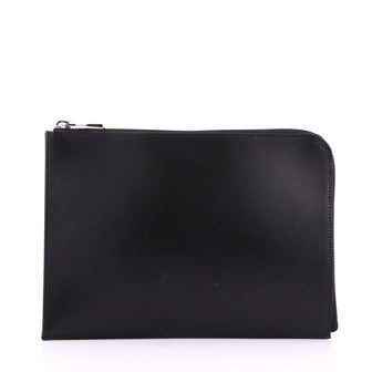 Louis Vuitton Zip Around Pochette Jour Leather PM Black 371941