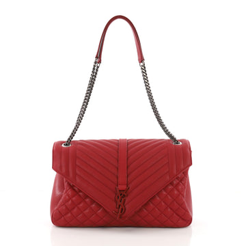 Saint Laurent Classic Monogram Slouchy Flap Bag Quilted 372224