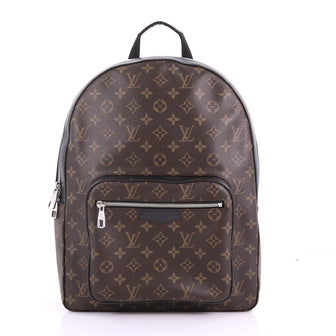 Louis Vuitton Josh Backpack Macassar Monogram Canvas 372321