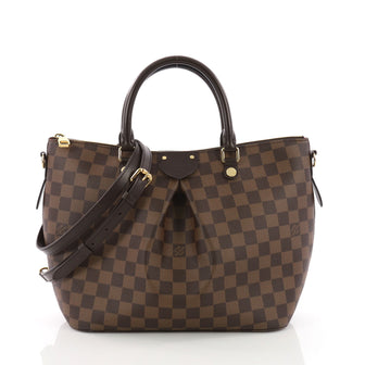 Louis Vuitton Siena Handbag Damier MM Brown 3724520
