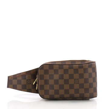 Louis Vuitton Geronimos Waist Bag Damier Brown 372453