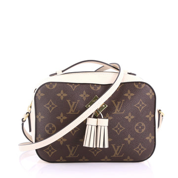 Louis Vuitton Saintonge Handbag Monogram Canvas with 373071