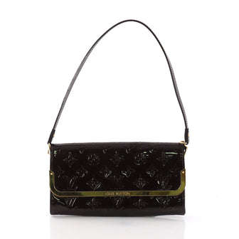 Louis Vuitton Rossmore Handbag Monogram Vernis MM Purple 37316129