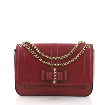 Christian Louboutin Model: Sweet Charity Shoulder Bag Leather Small Red 37316/130