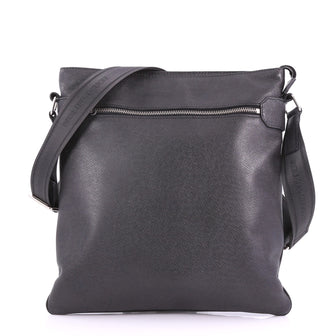 Louis Vuitton Sasha Handbag Taiga Leather Black 37316158
