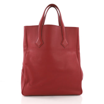 Hermes Victoria II Cabas Clemence 35 Red 3731615