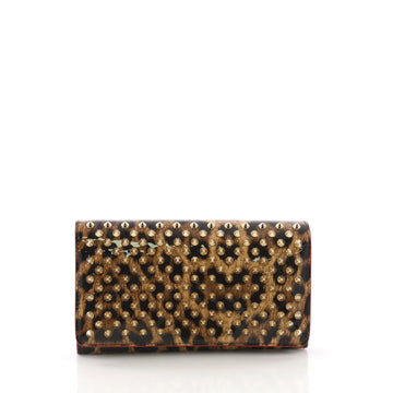 Christian Louboutin Macaron Wristlet Studded Leather 37316197