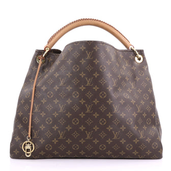 Louis Vuitton Artsy Handbag Monogram Canvas GM Brown 3731621