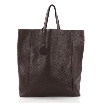 Bottega Veneta Vertical Tote Intrecciomirage Leather 3731623
