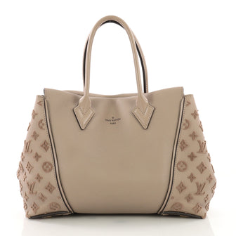 Louis Vuitton W Tote Veau Cachemire Calfskin PM Pink 3731627