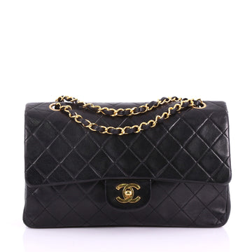Chanel Vintage Classic Double Flap Bag Quilted Lambskin 3731631