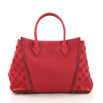 Louis Vuitton W Tote Veau Cachemire Calfskin PM Red 3731640
