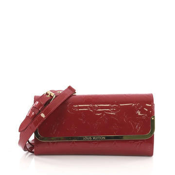 Louis Vuitton Rossmore Handbag Monogram Vernis MM Red 3731648