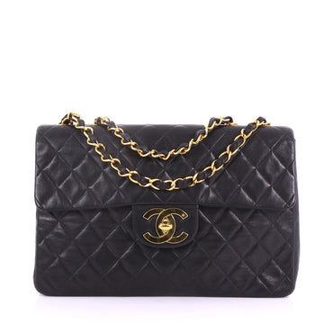 Chanel Vintage Classic Single Flap Bag Quilted Lambskin 373164