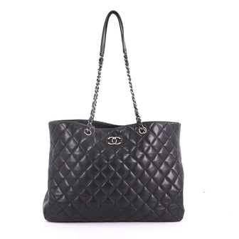 Chanel Classic CC Shopping Tote Quilted Caviar Large 3731651