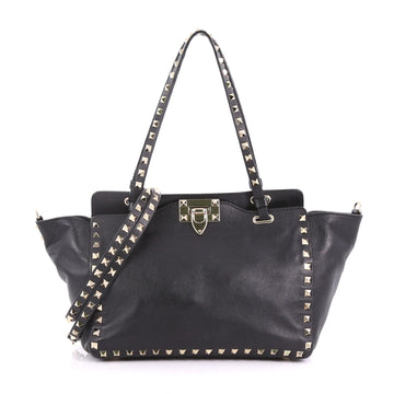 Valentino Model: Rockstud Tote Soft Leather Small Black 37316/56