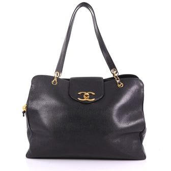 Vintage Supermodel Weekender Bag Caviar Large