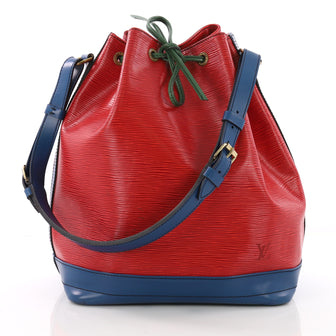 Tricolor Noe Handbag Epi Leather Large