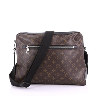 Louis Vuitton Torres Handbag Macassar Monogram Canvas GM Brown 3731675