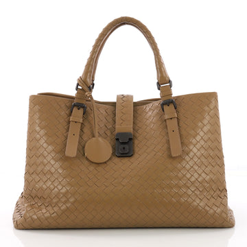 Bottega Veneta Roma Handbag Intrecciato Nappa Medium 3731679