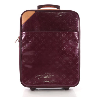Louis Vuitton Pegase Luggage Monogram Vernis 45 Purple 3731680