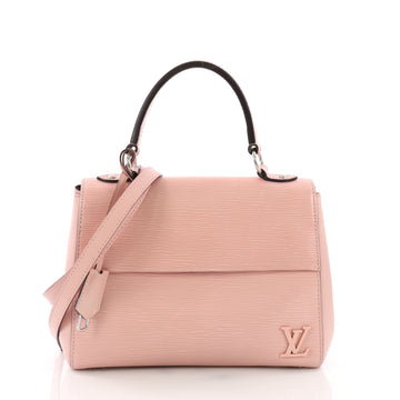 Louis Vuitton Cluny Top Handle Bag Epi Leather BB Pink 373253