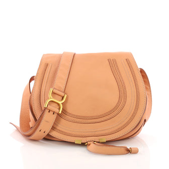 Chloe Marcie Crossbody Bag Leather Medium Pink 3732713