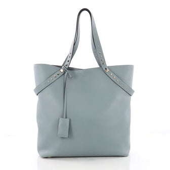 Valentino Lovestud Tote Leather Blue 3732715