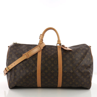 Louis Vuitton Keepall Bandouliere Bag Monogram Canvas 55 373271
