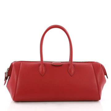 Hermes Paris Bombay Satchel Epsom 35 Red 373276