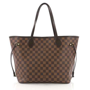 Louis Vuitton Neverfull NM Tote Damier MM Brown 373451