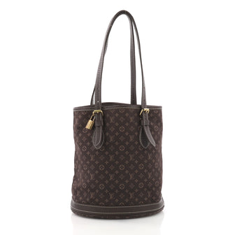 Louis Vuitton Petit Bucket Bag Mini Lin 373483