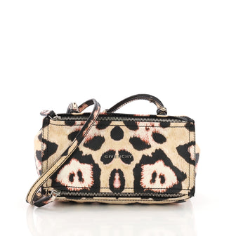 Givenchy Model: Pandora Bag Printed Leather Mini Neutral 37362/6