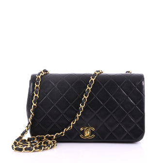 Chanel Vintage 3 Way Full Flap Bag Quilted Lambskin 37370184