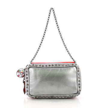 Piloutin Clutch Spiked Leather Small