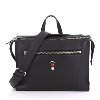 Fendi Fendi Face Messenger Leather Large 37370226