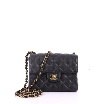 Chanel Vintage Square Classic Single Flap Bag Quilted 3737068
