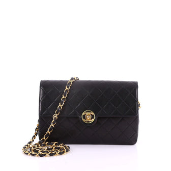 Chanel Vintage CC Turn Lock Chain Flap Bag Quilted 3737070