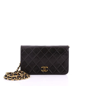 Chanel Vintage 3 Way Full Flap Bag Quilted Lambskin Mini 3737077