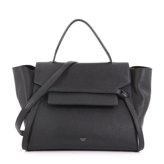 Celine Belt Bag Pebbled Leather Mini - Designer Handbag 373953