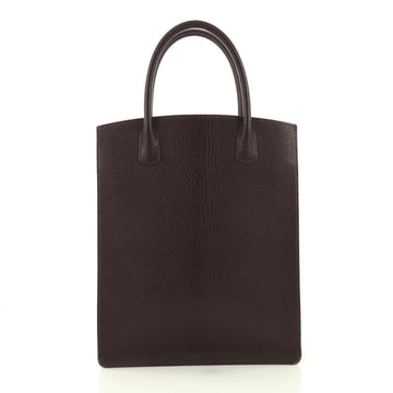 Hermes White Bus Handbag Leather 30