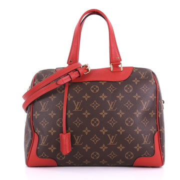 Louis Vuitton Retiro NM Handbag Monogram Canvas Brown 374234