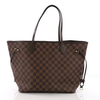 Louis Vuitton Neverfull NM Tote Damier MM Brown 3745212