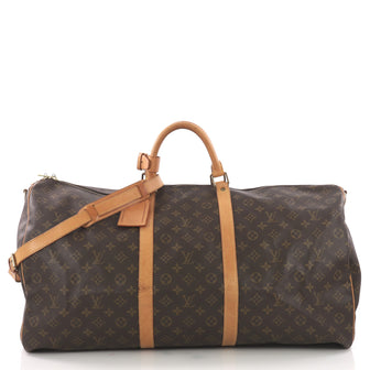 Louis Vuitton Keepall Bandouliere Bag Monogram Canvas 60 3745216